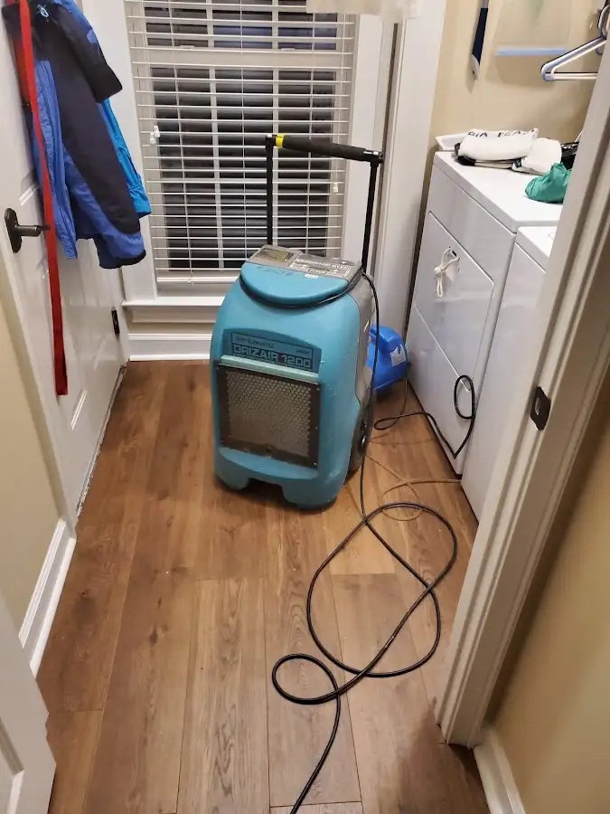 Commercial dehumidifier deployed for Flood Damage Cleanup in Aberdeen